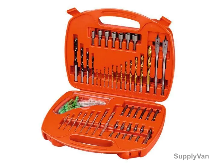 Black and Decker Drilling and Screwdriving Bit Set, A7066-XJ, 50Pcs