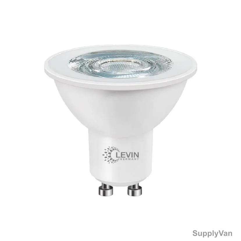 Levin Halogen LED Lamp, LGUL-30, IP20, GU10, 6W, 3000K, Warm White