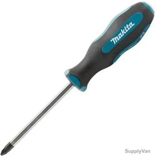 Makita Phillips Go Through Screwdriver, B-66086, PH3 Tip Size x 150MM Length