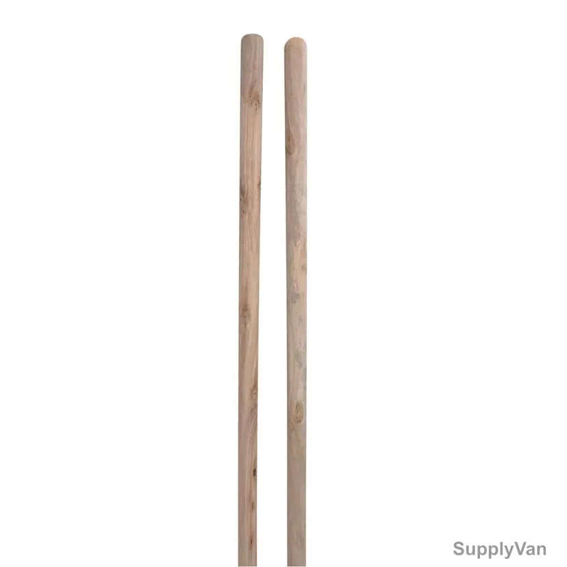 Musu Tang Broom Handle, BRS01, Wood, 2.2 x 120CM, Brown, 24 Pcs/Pack