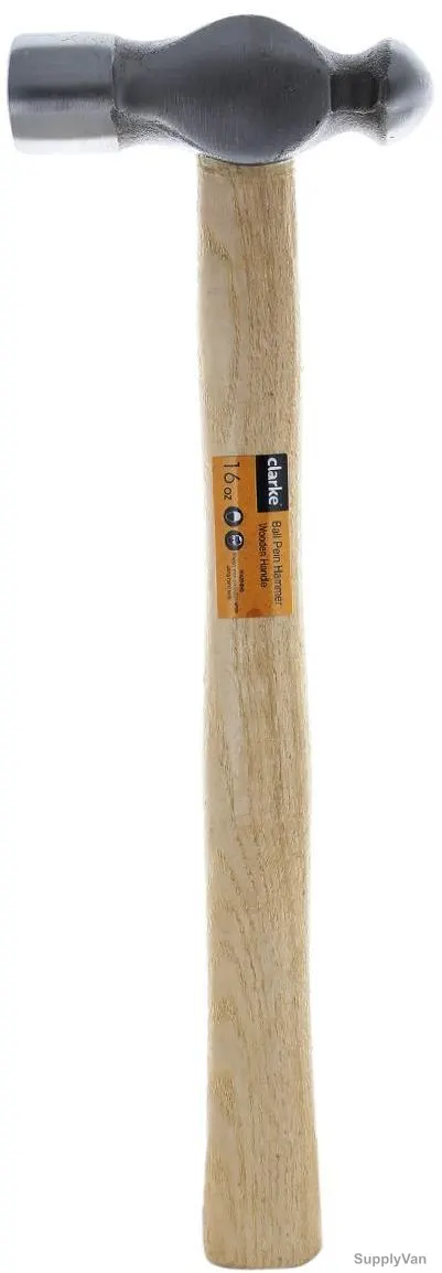 Clarke Ball Pein Hammer With Wooden Handle, BPH1WC