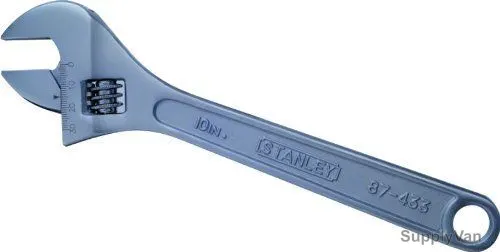 Stanley Adjustable Wrench, 87-433-1-23, 10 Inch