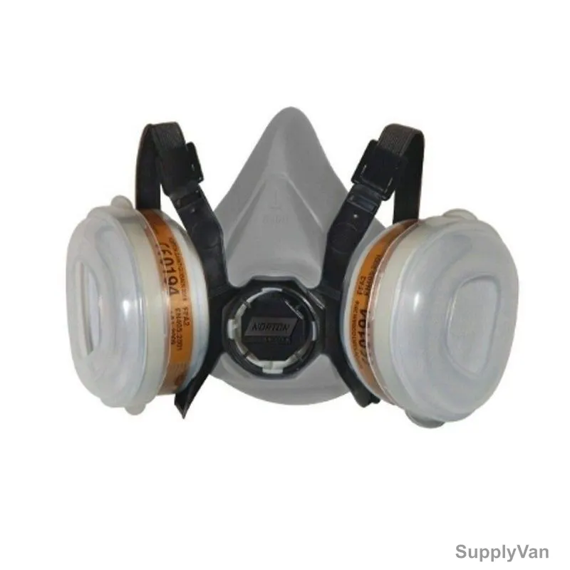 Norton Dual Cartridge Half Mask Respirator, S-HMASK-A2P2, CE Certified — image 1