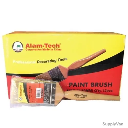 Alam-Tech Paint Brush, APBL1, 1 Inch, PK12