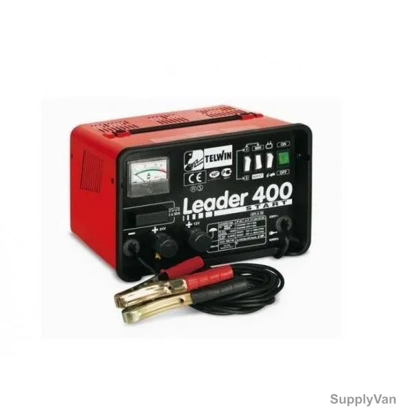 Telwin Battery Charger and Starter, 807551, 45A