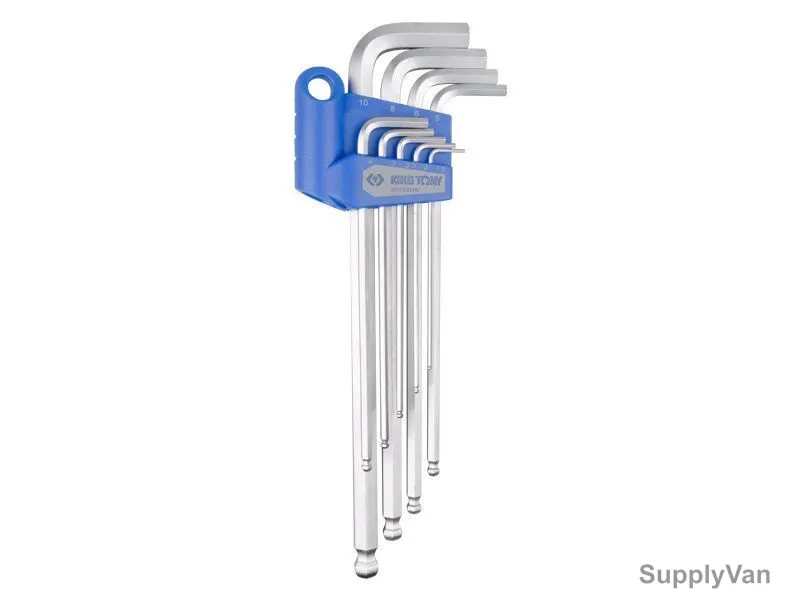 Kingtony Ball Head Hex Key Set, 20109MR, 9 Pcs/Set