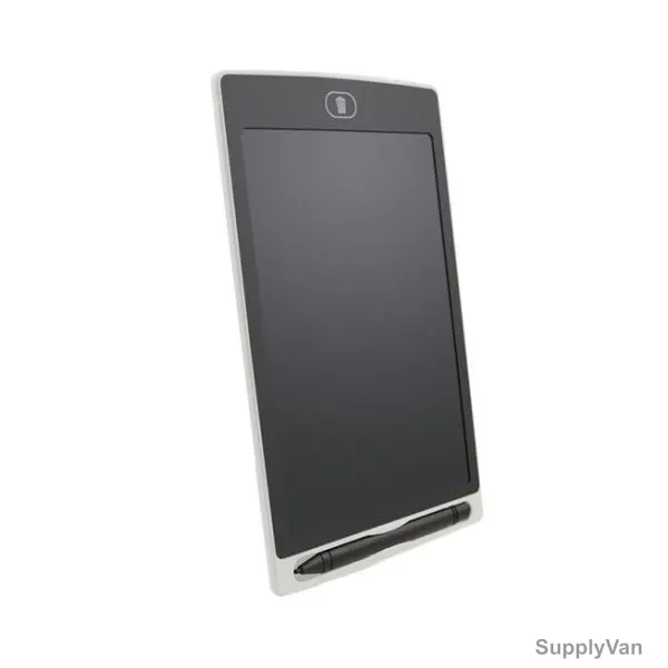 Portable LCD Writing Pad, 8.5 Inch, Black/White
