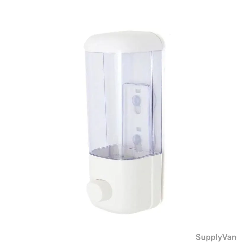 Akc Manual Hand Soap Dispenser, SD02, Plastic, 500ML, White
