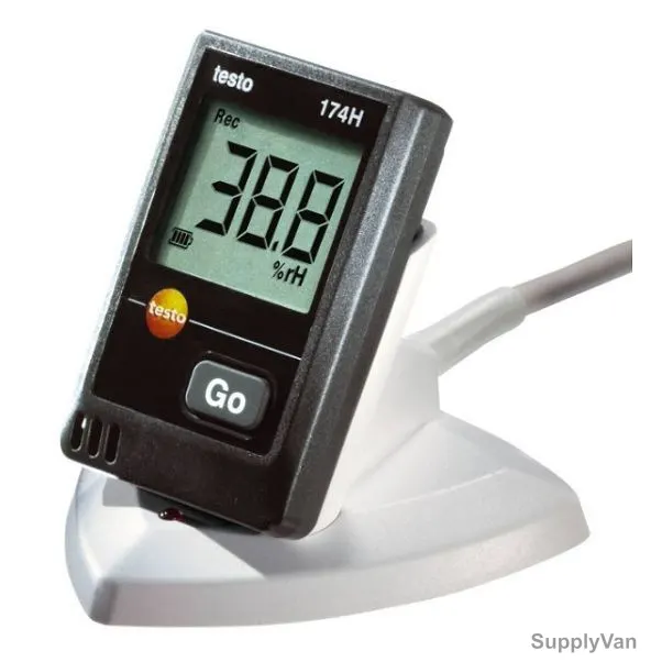 Testo Mini Data Logger Kit, 174H-set, -20 to 70 Deg.C