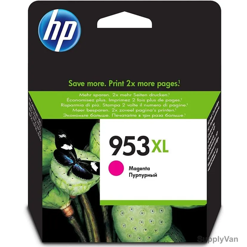 HP Ink Cartridge, F6U17AE, 16000 Pages, 953XL, 20.5ML, Magenta — image 1