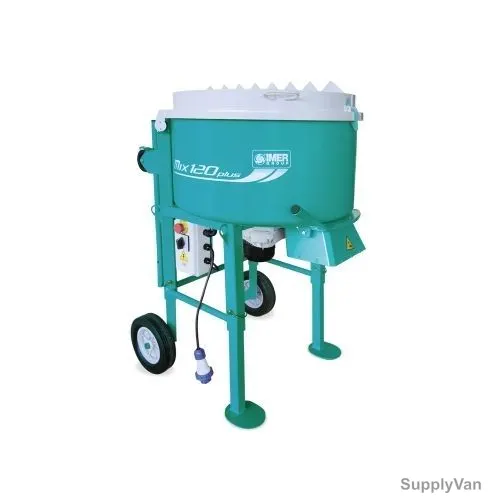 Imer Mortar Mixer, MIX120P, 220V, 1400W — image 1