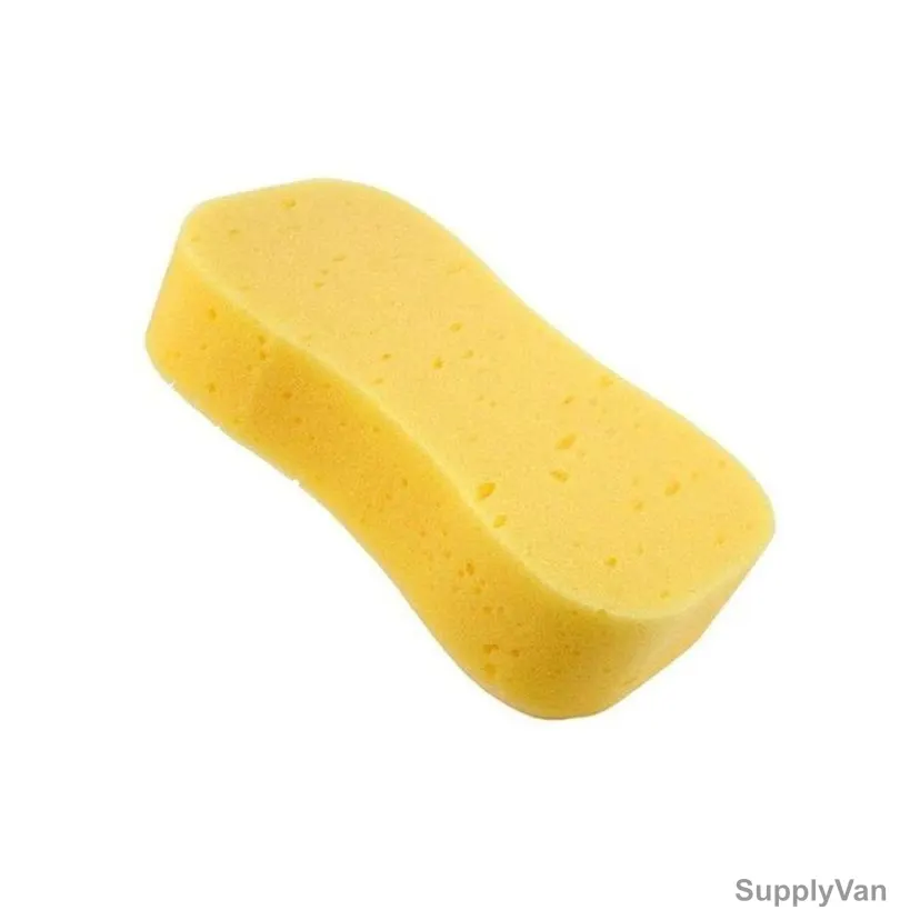 Akc Car Sponge, SP16, 11CM Width x 23CM Length, Yellow