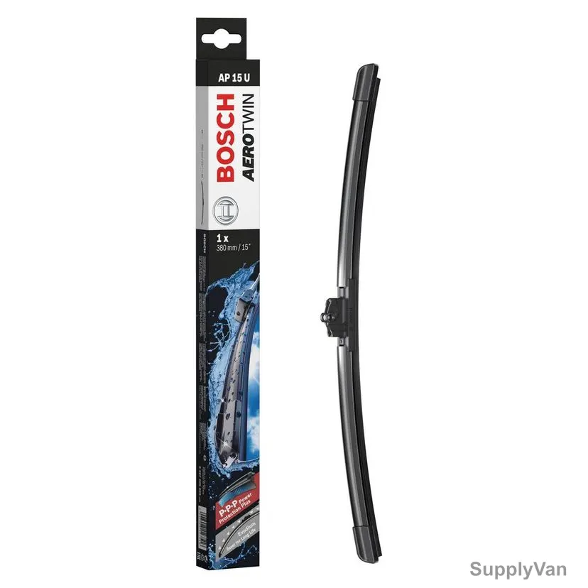 Bosch Flat Wiper Blade, 3397006828, AP15U, Aerotwin Plus, 15 Inch