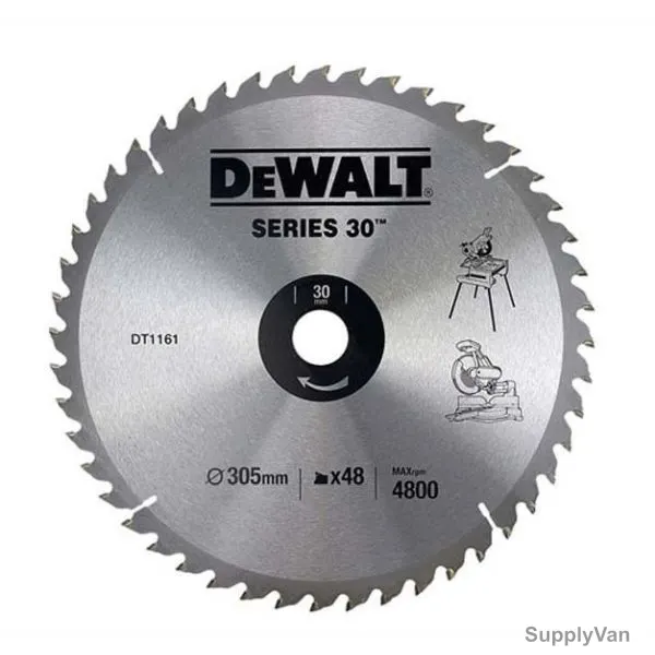 Dewalt Circular Saw Blade, DT1161-QZ, 305x30MM, 48 Teeth