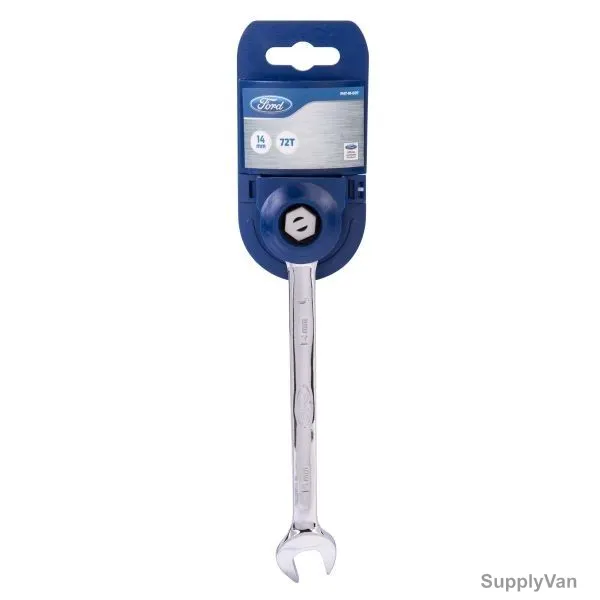 Ford Gear Wrench, FHT-M-007, 14MM, Blue/Silver