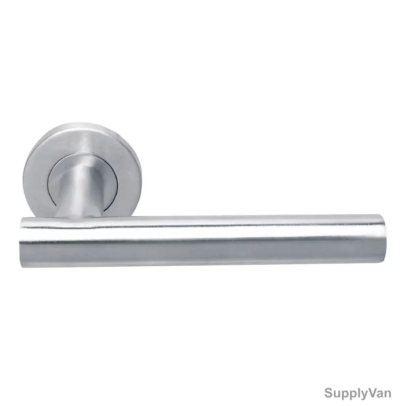 Dorfit Mortise Rose Lever Handle, DTTH009, 19mm, SS, Satin
