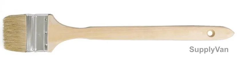 Xpert Angle Brush, 3 Inch, Cream, 12 Pcs/Pack
