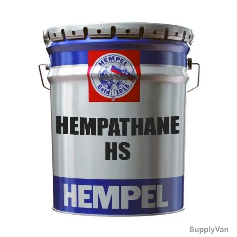Hempel Hempathane Polyurethane Topcoat, 55610, RAL 7035, 10 Ltrs