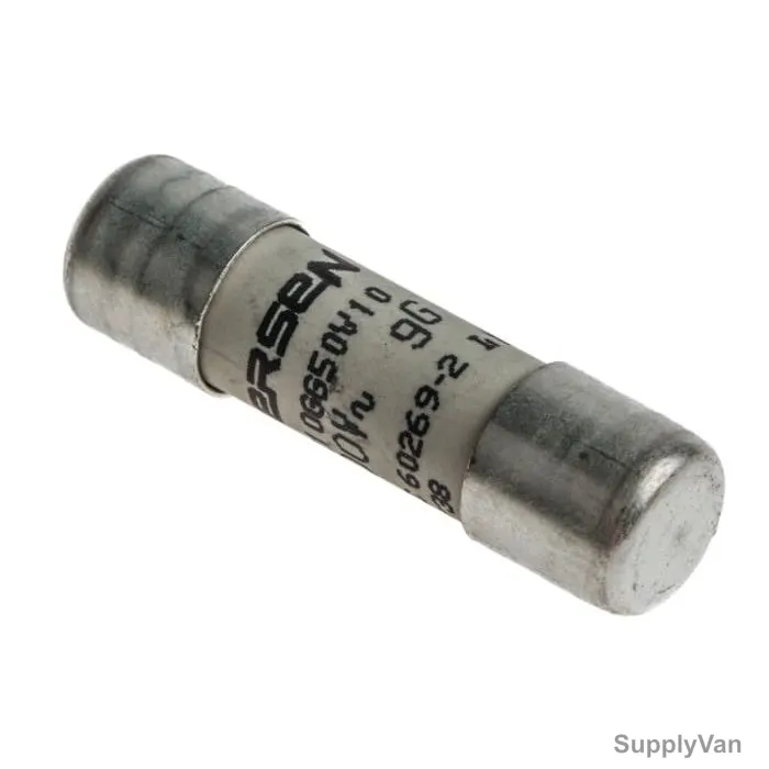 Himel Ceramic Fuse, 500V, 10 x 38MM, 10A, 10 Pcs/Pack