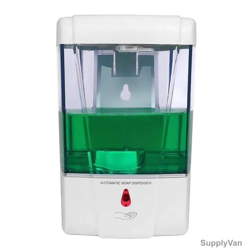 Mmat Automatic Liquid Soap Dispenser, MTG700, 700ML, White/Clear