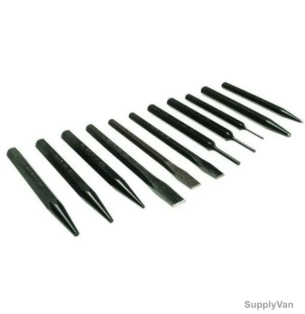 Mayhew Punch and Chisel Set, 61411, 11PCS