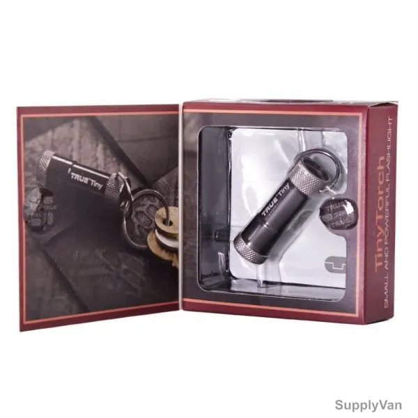 True Utility Key Ring Torch Gift Box, TU-284G, Black — image 1