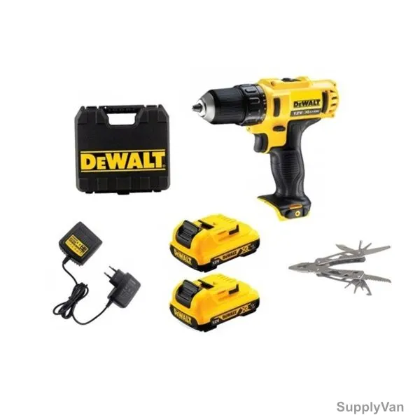Dewalt Compact Drill Driver Kit, DCD710C2P-B5, 12V — image 1