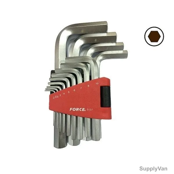 Force Hex Key Set, 5137, 13PCS