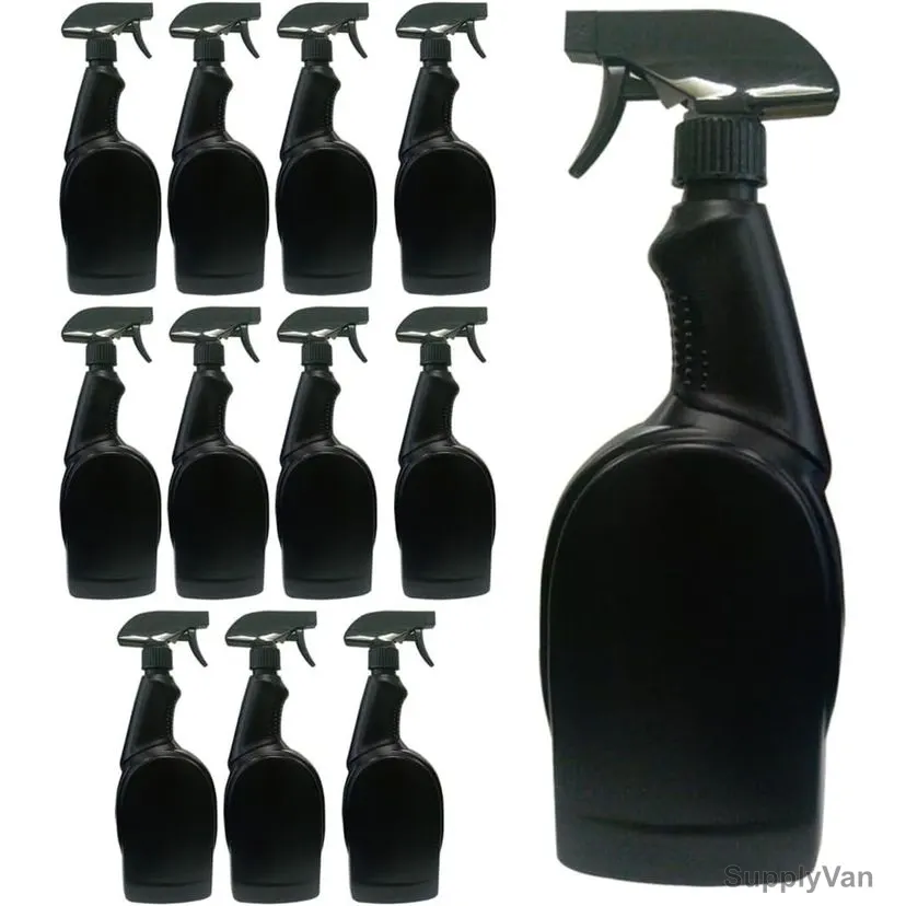 Swish Super Spray Bottle, HDPE, 800ML, Black, 12 Pcs/Pack
