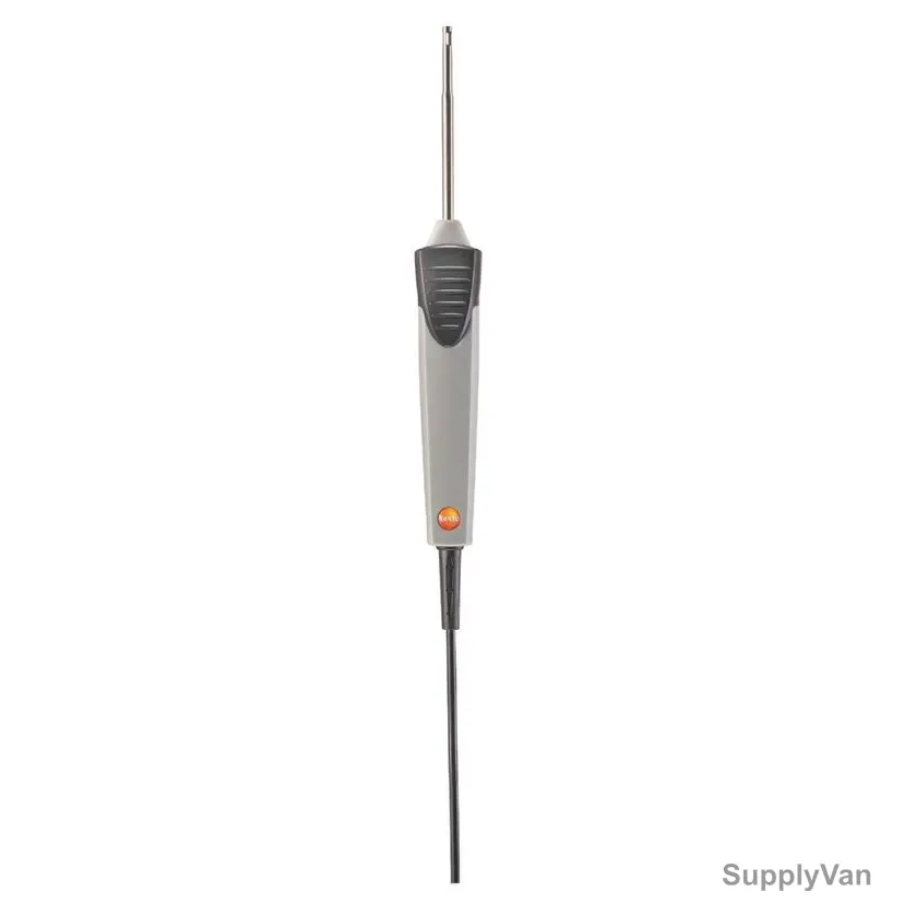 Testo Temperature Probe With PT100 Temperature Sensor, 0609-1773, -50 to 400 Deg.C