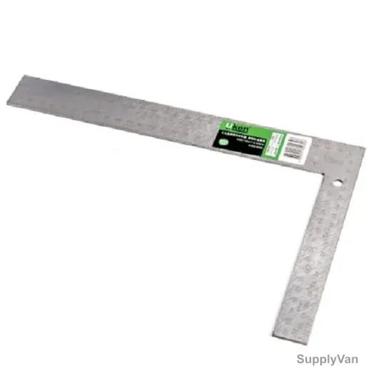 Uken Right Angle Scale, U30-030, 12 Inch, Metric/Imperial, Steel