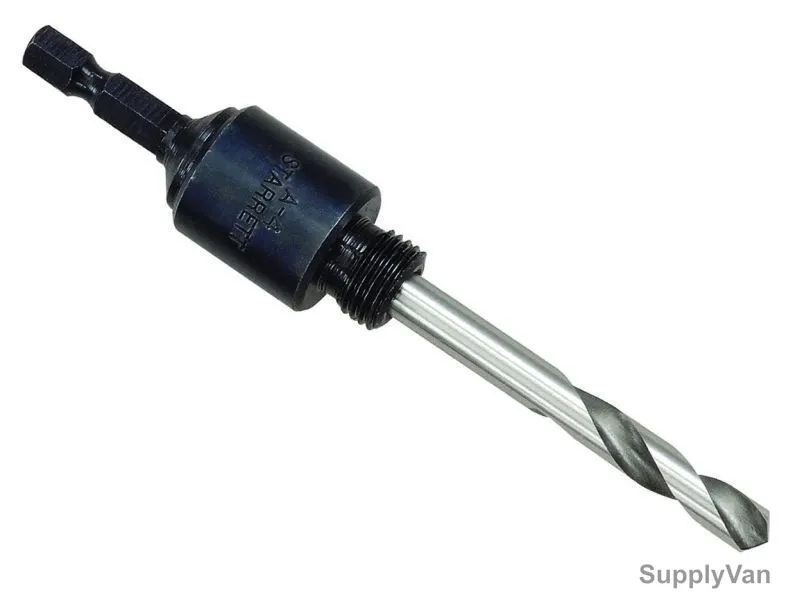 Starrett Arbor Pilot Drill, A4, For CT Hole Saws, HSS, A4 Size — image 1