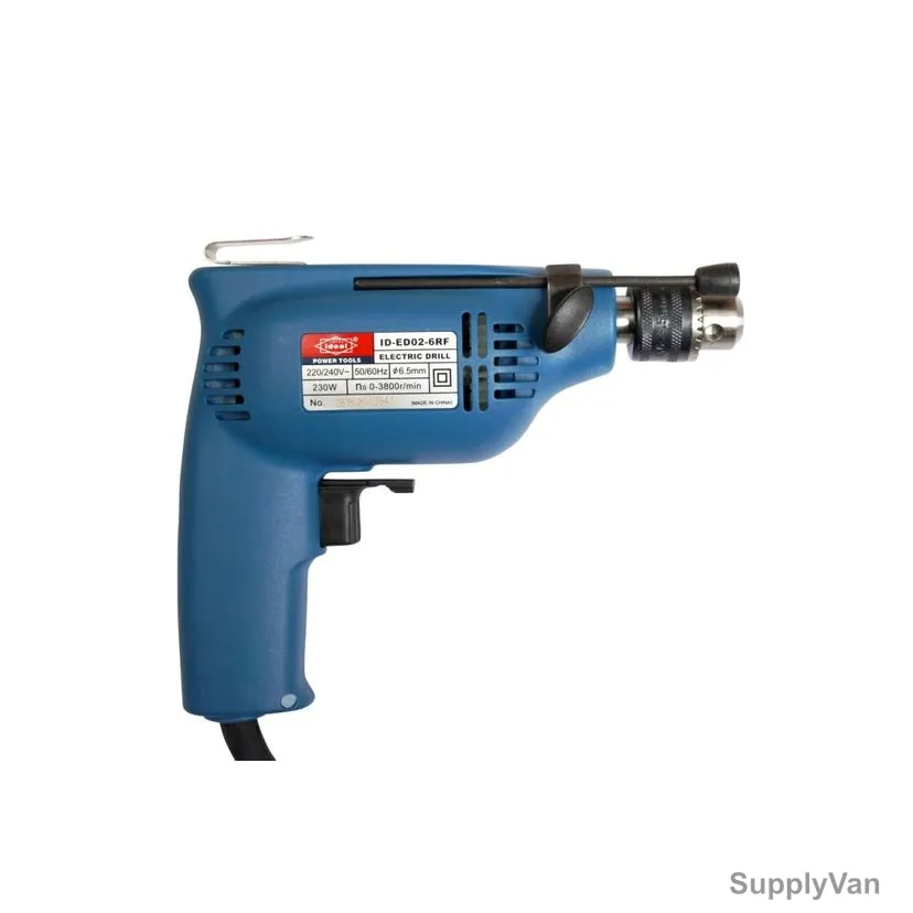 Ideal Electric Drill, ID-ED02-6RF, 6MM, 230W