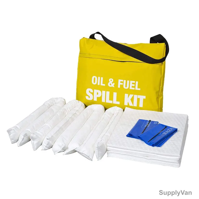 Trident Marine Oil and Fuel Spill Kit, FENOSK45FB, 36 Pcs/Kit