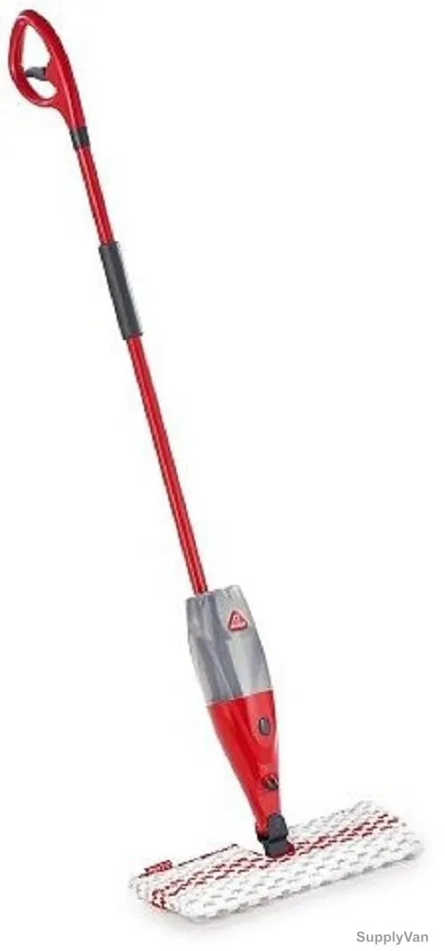 Vileda Flat Floor Spray Mop, VLFC152986, Promist Max, Red