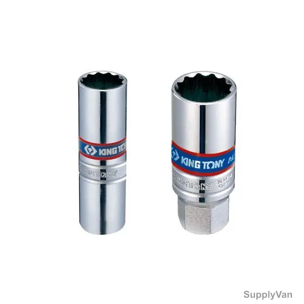 Kingtony Rubber Spark Plug Socket, 36B014, 3/8 Inch Drive, 14MM