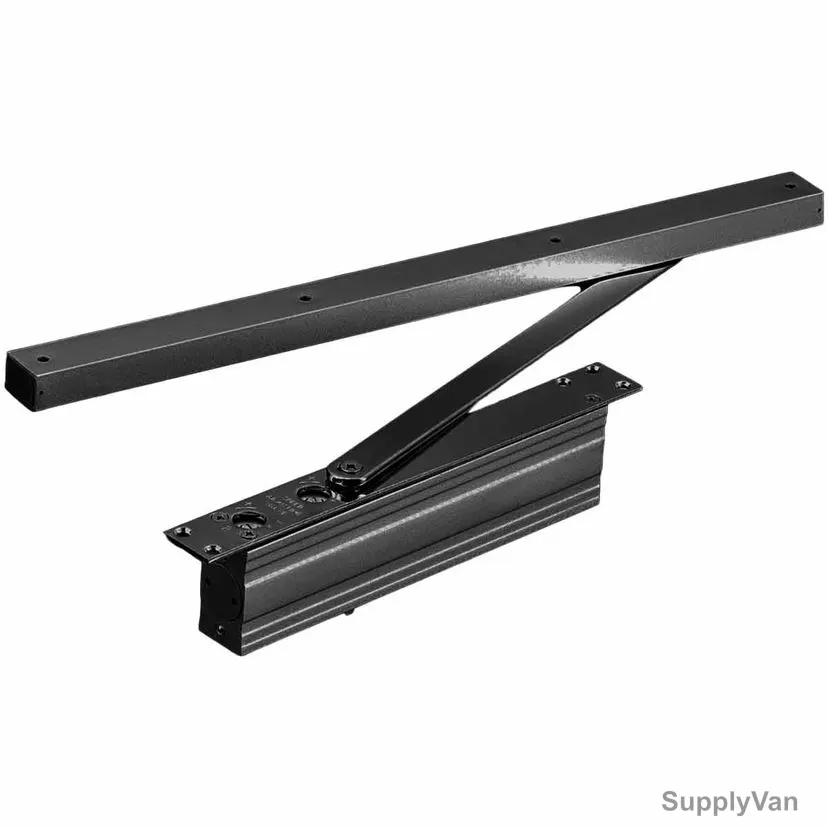 Dorfit Door Closer, DT982A-BK, Steel, 950MM Door Width, 65-85 Kg Weight Capacity, Black Finish — image 1