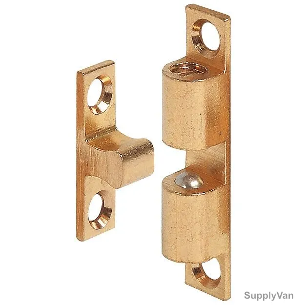 Hafele Twin Ball Catch, 244-20-017, Brass, 70MM Dia