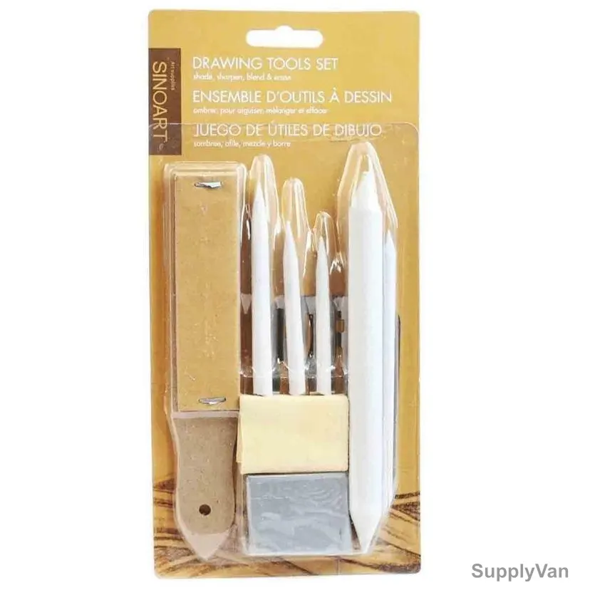 Sinoart Drawing Tools Set, SFS025, 9 Pcs/Set