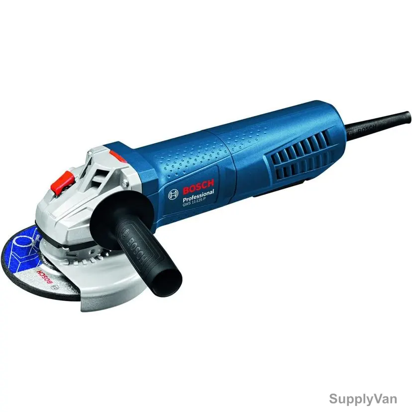 Bosch Professional Angle Grinder, GWS-11-125-P, 1100W, M14, 125MM Disc Dia — image 1