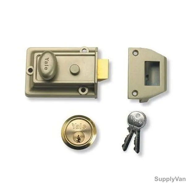 Yale Lever Rim, Y2D, Bronze