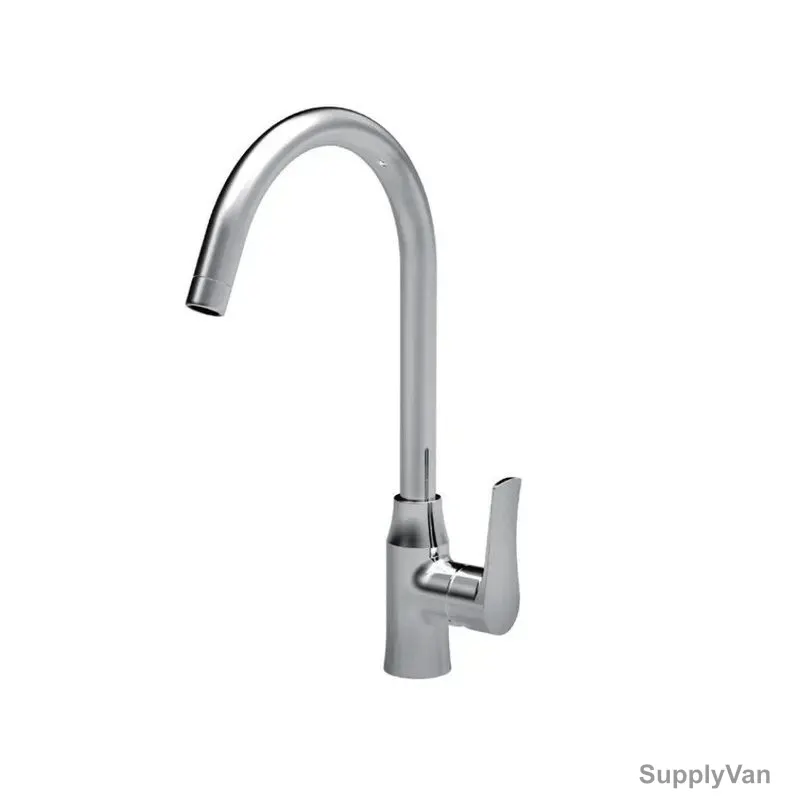 Milano Single Lever Sink Mixer, Charming, Brass, Chrome Finish
