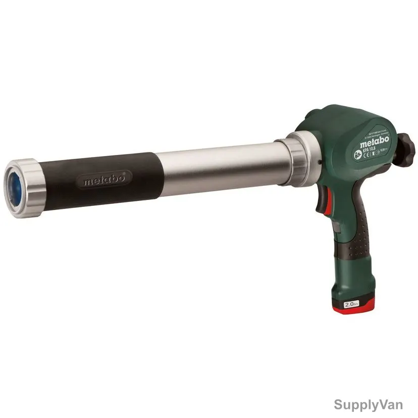 Metabo Cordless Caulking Gun, KPA-10-8-600, 10.8V, 2Ah Battery, 600ML
