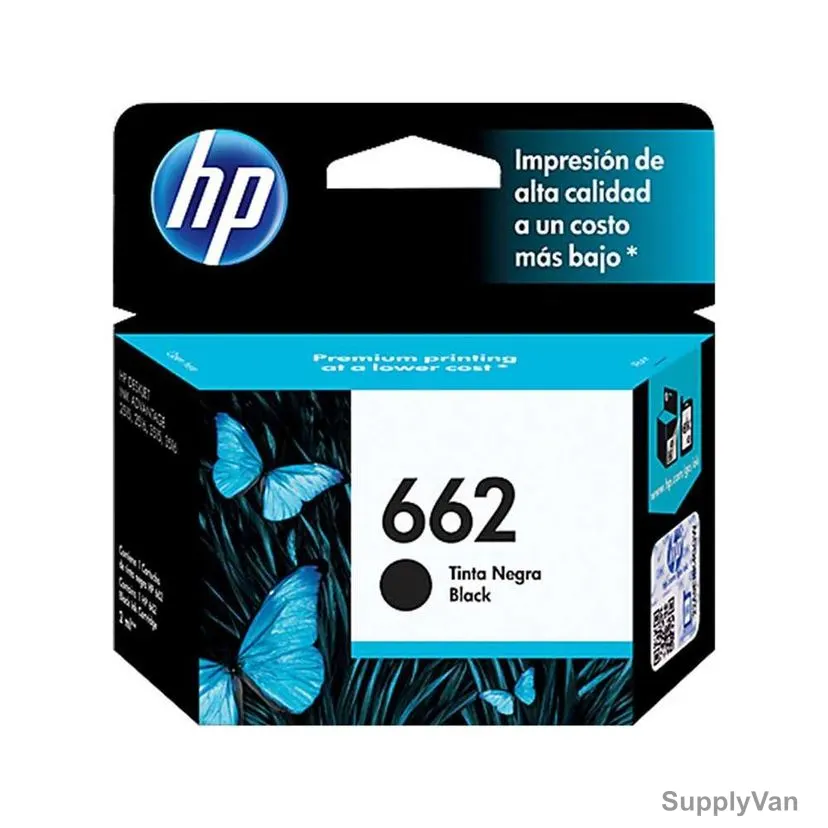 HP Original Ink Advantage Cartridge, CZ103AL, 662, 120 Pages, Black — image 1