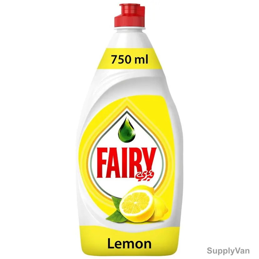 Fairy Liquid Dishwash Cleaner, Lemon, 750ML — image 1