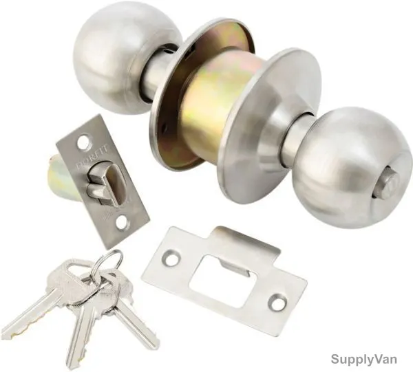 Dorfit Entrance Knob Set, 3871SSMLET, 60MM, Satin