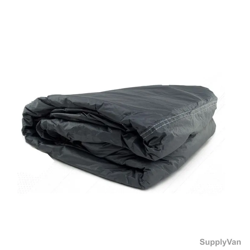 California Car Body Cover For Golf Buggy, Cotton/PVC, 47 Inch Height x 70 Inch Width x 190 Inch Length, Black — image 1