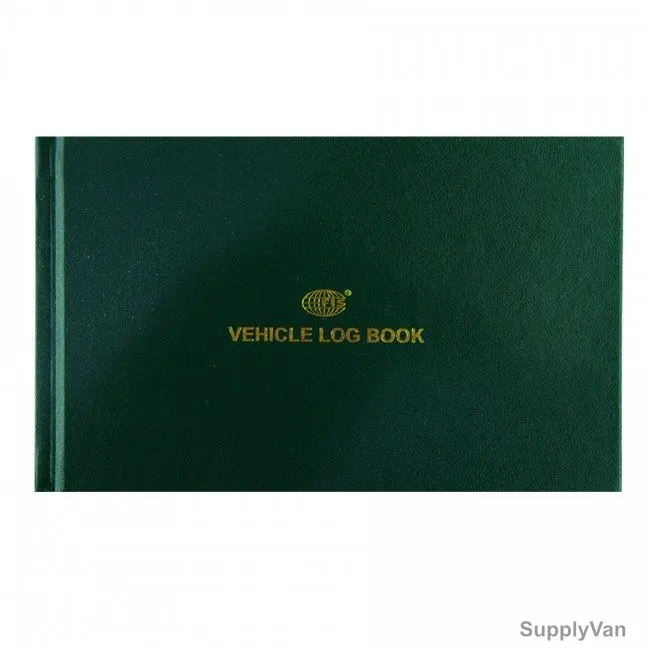 Fis Vehicle Log Book, English, A5, 96 Sheets, Green — image 1