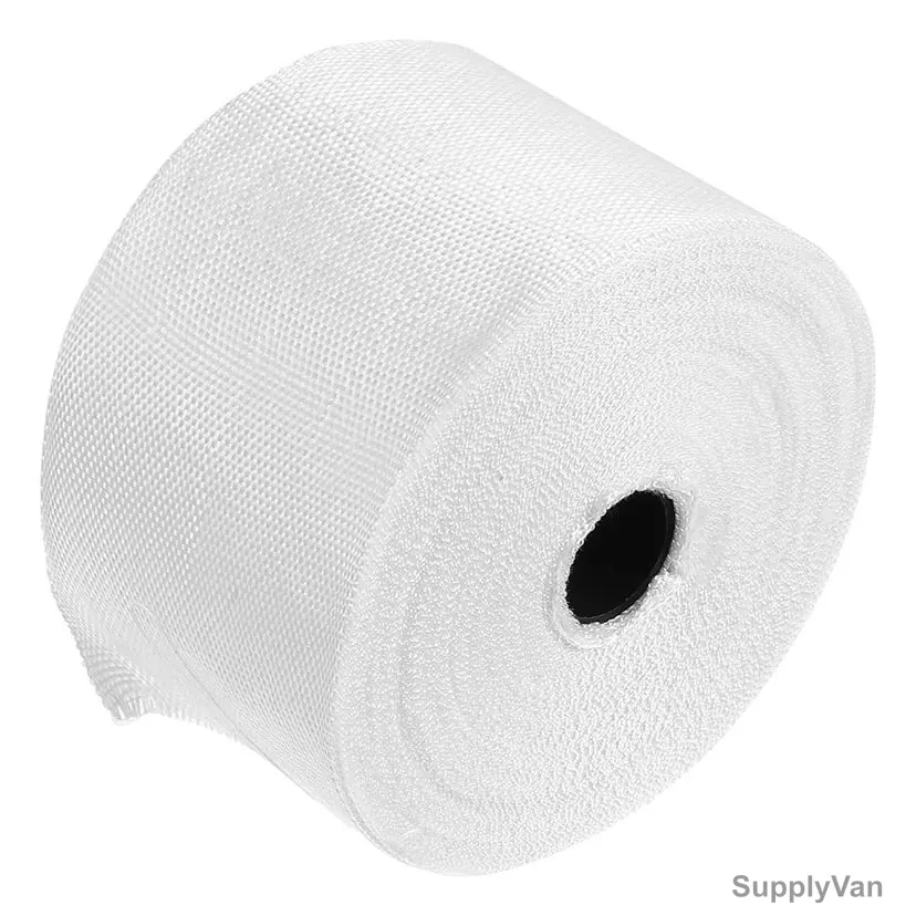 Hemobllo Cloth Tape, Fiberglass, 5CM Width x 25 Mtrs Length, White — image 1