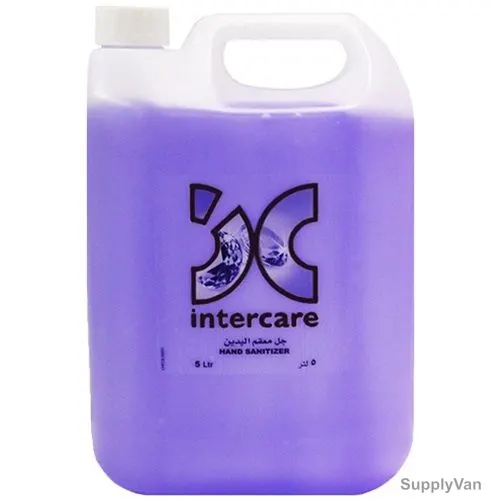 Intercare Hand Sanitizer Gel, Lavender, 5 Ltrs